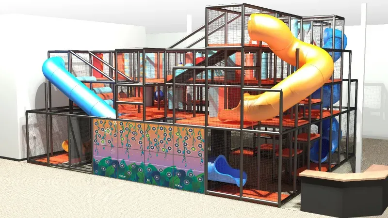 Northwest Play is pushing indoor playground design with active play adventure courses
