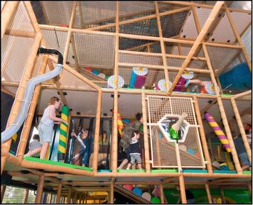indoor playground ball shooters by northwest play